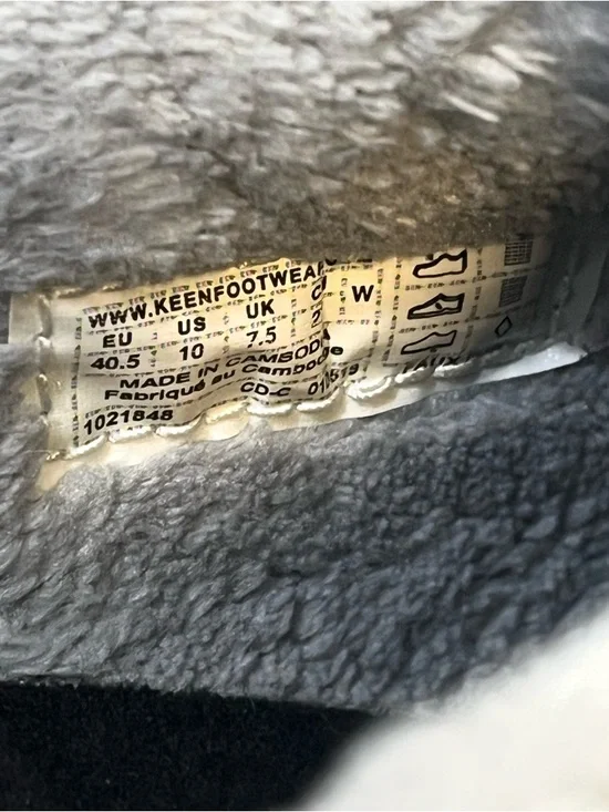 KEEN Howser Slide Plaid Wool Slip-On Clogs - Multi/Blue - Size 9 - Picture 4 of 14